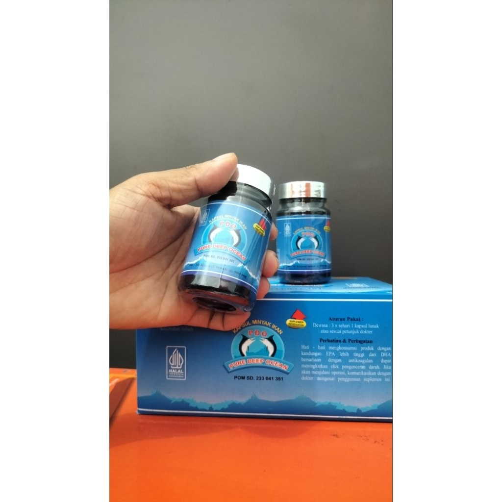 Minyak Ikan Kapsul PDO 30 Kapsul