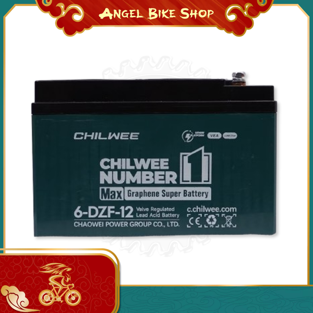 AKI / BATERAI PREMIUM CHILWEE SEPEDA LISTRIK 48V 12AH 2HR / 15AH 20HR