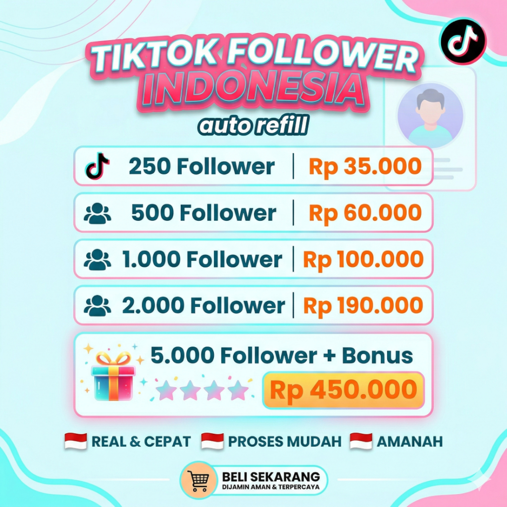[REAL ACCOUNT] TIKTOK FOLLOWERS