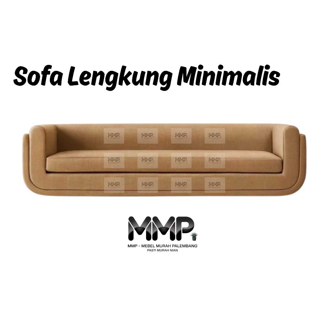 Sofa Lengkung Minimalis | Sofa Curved | Sofa Minimalis Murah Palembang