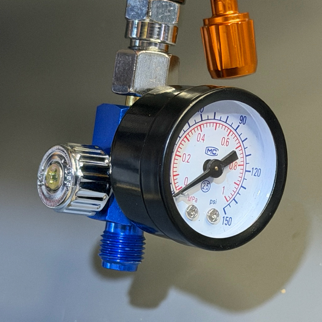 Air Regulator Spray Gun BLUE