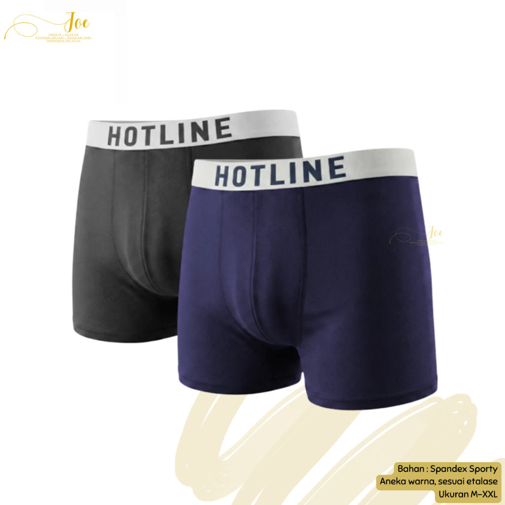 [ISI 2] Celana Dalam Pria HOTLINE 880 Ukuran M-XXL / Pakaian Dalam Pria