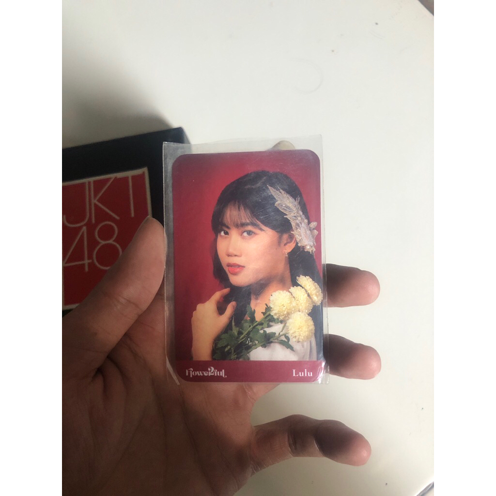 Photocard Lulu JKT48 Anniv Flowerfull