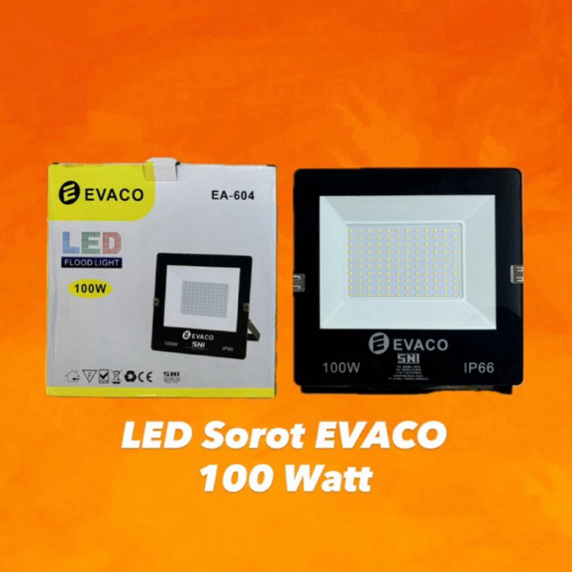 Lampu Sorot Led Evaco IP66 100 watt