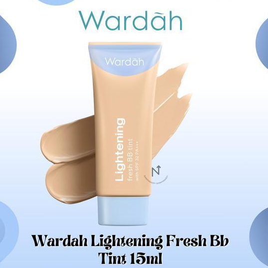 Wardah Lightening Fresh BB Tint SPF 32 PA+++ 30ml – BB Cream Ringan Cerah & Natural | KARDUS REJECT