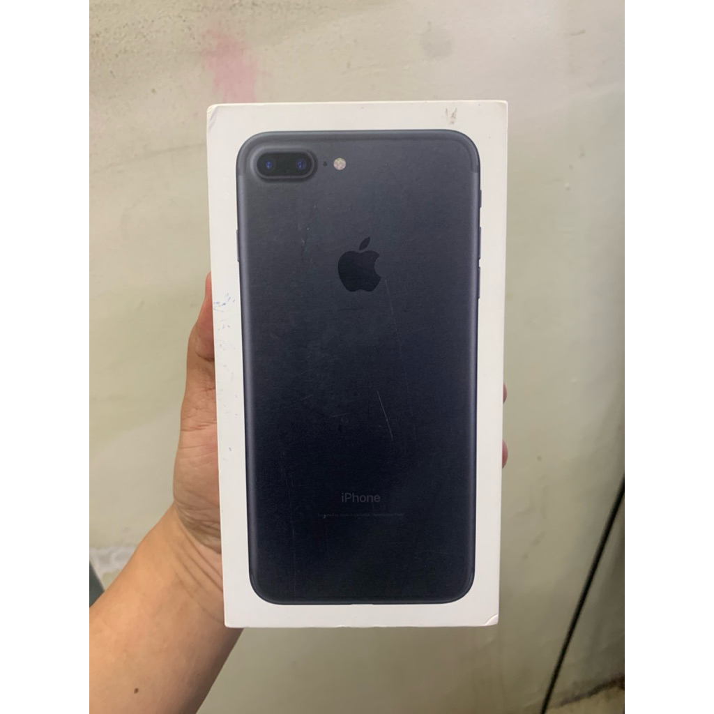 dus/kotak HP original iphone 7 plus/hitam