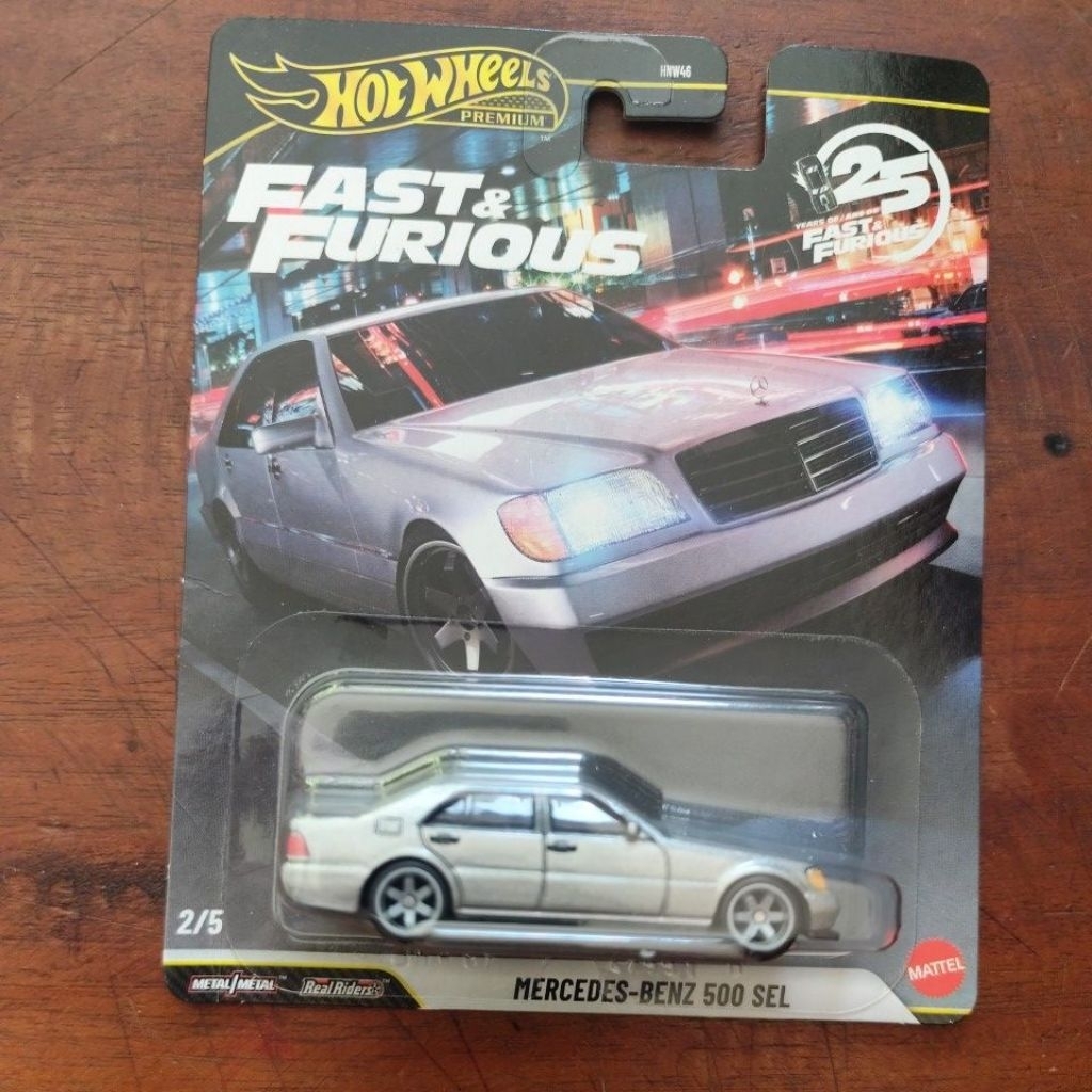 Hotwheels Fast And furious Mercedes-Benz 500 SEL