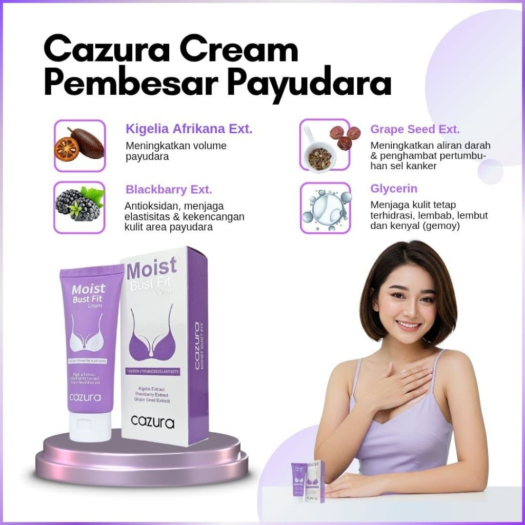 CAZURA Pembesar payudara100%ampuh permanen pembesar payudara masker payudara perawatan breast g pemb