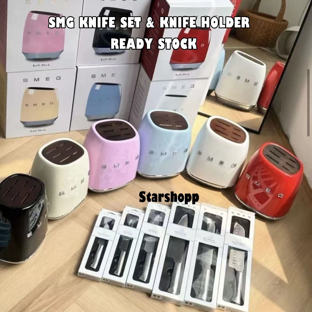 SMG KNIFE SET & KNIFE HOLDER