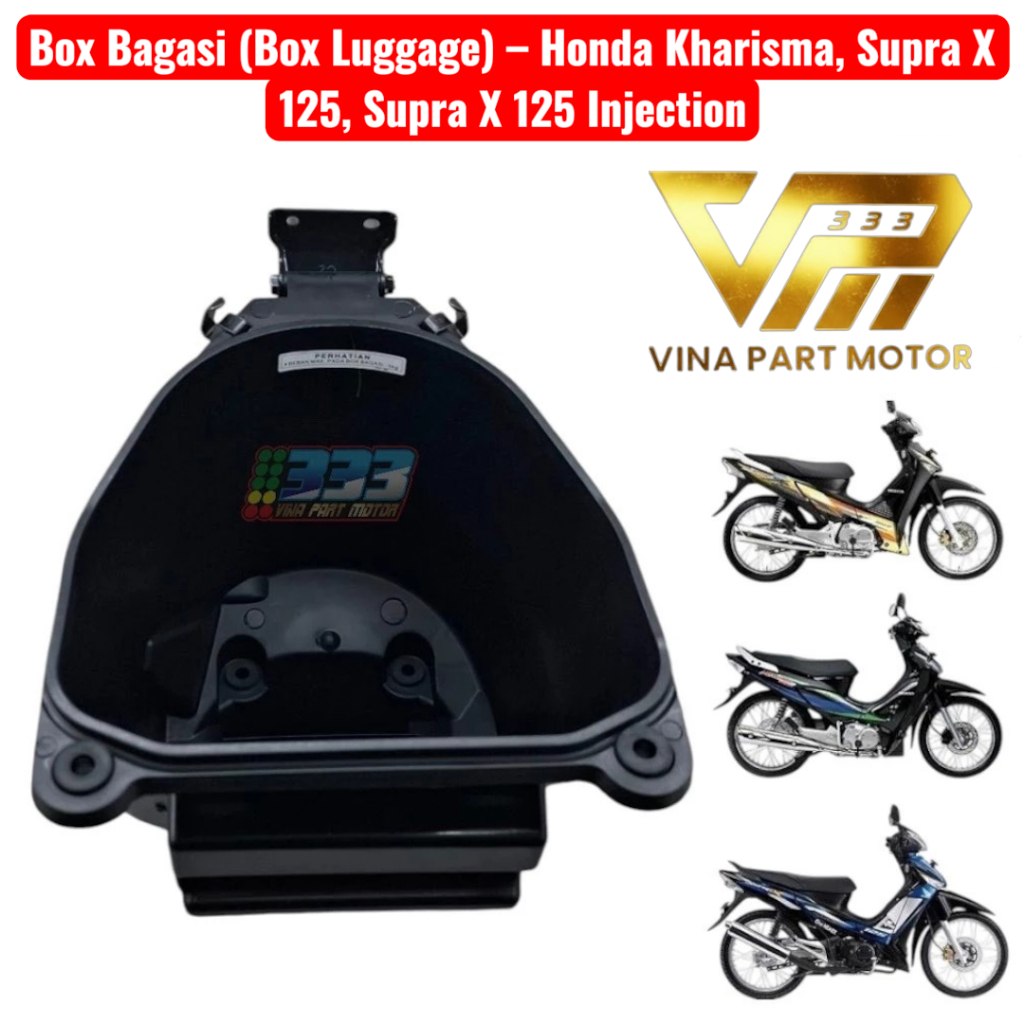 dudukan jok box bagasi karisma supra x 125 lama dan new batman KPH 81250KPH880