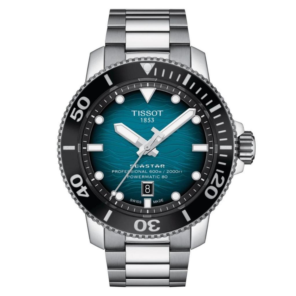 Jam Tangan Pria Tissot Seastar 2000 T120.607.11.041.00 Powermatic 80 Original & Garansi