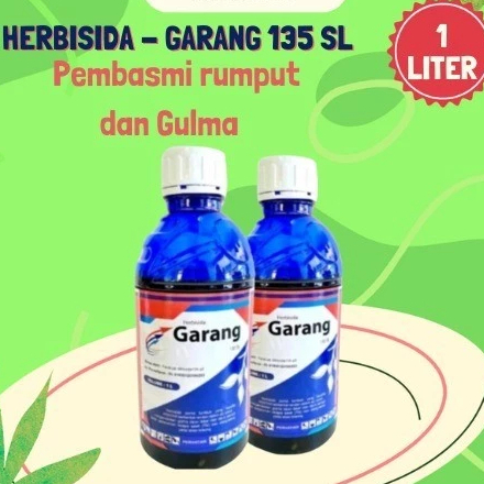 GARANG 1 LITER OBAT RUMPUT LANGSUNG MATI/HERBISIDA GARANG/OBAT PEMBASMI RUMPUT LANGSUNG MATI