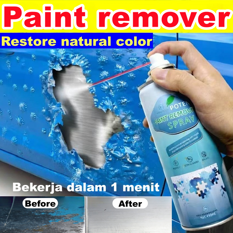 450mL remover penghilang cat Paint remover penghilang cat body motor Cairan perontok cat Pengelupas 
