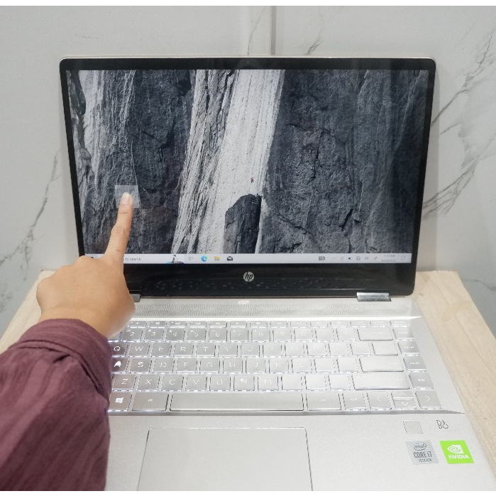 Laptop HP Pavilion X360 14-dh1054TX Intel Core i7-10510U NVIDIA MX250 Ram 8Gb Ssd 512Gb Windows 11