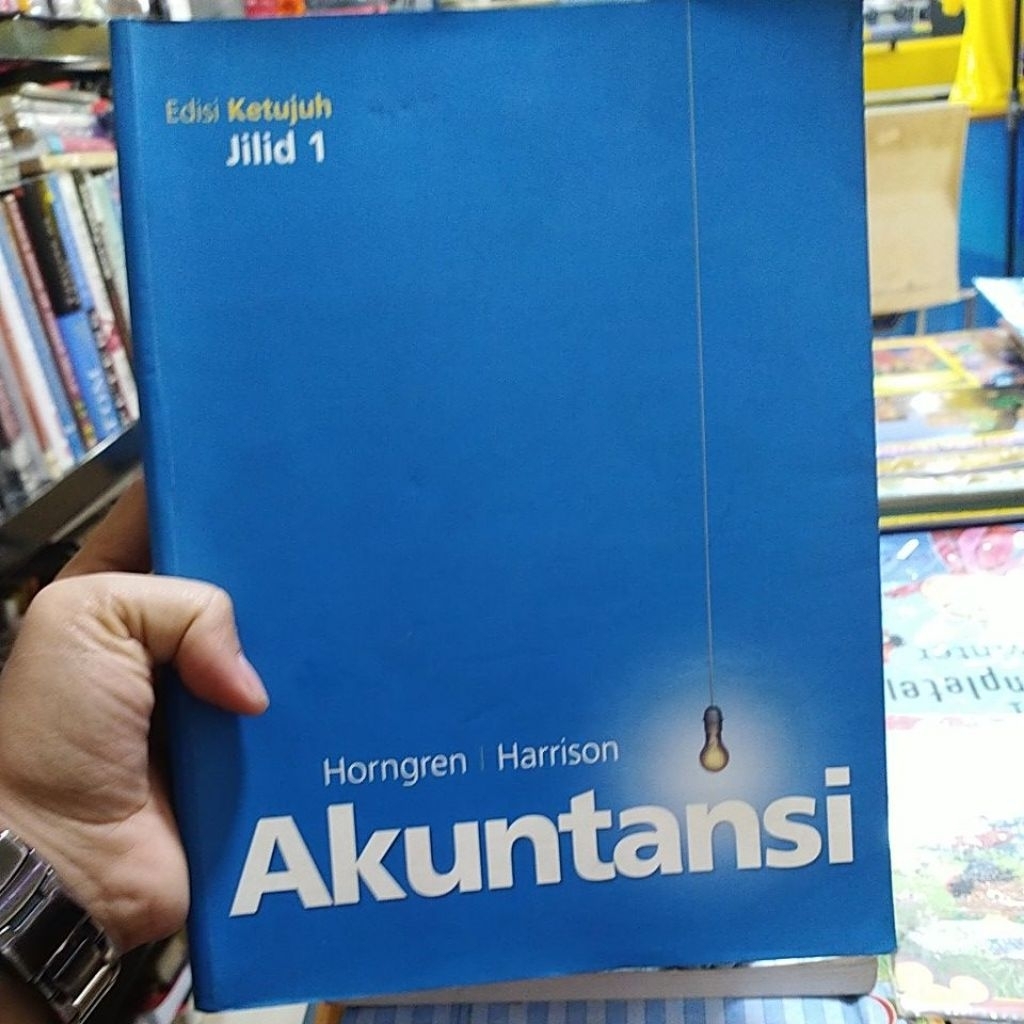 buku akuntansi edisi ketujuh jilid 1 by horngren harrison original