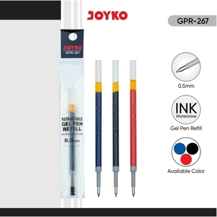 Isi Pulpen JOYKO GPR-267/Refill Pulpen Gel