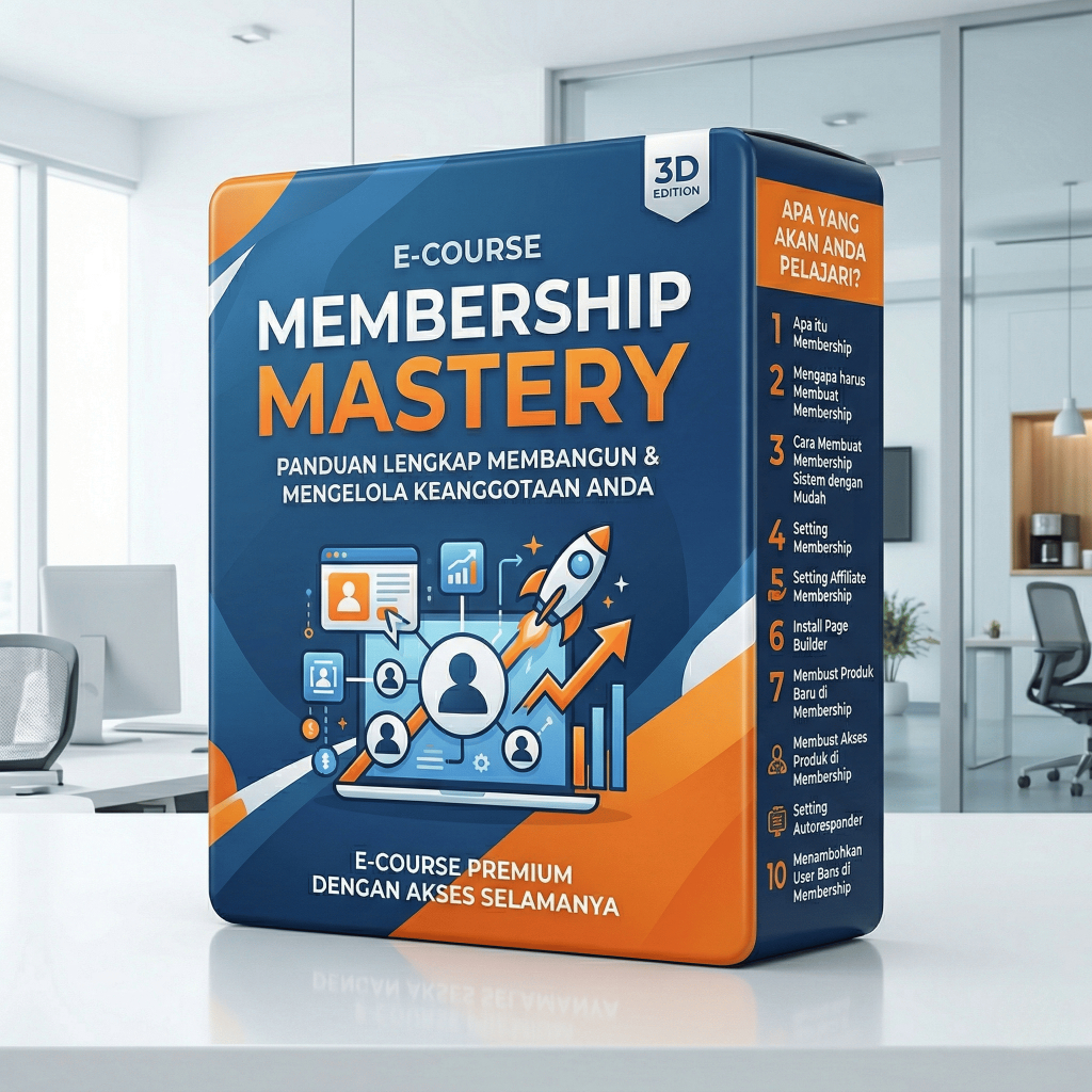 E-Course Membership Mastery Panduan Sistem Keanggotaan Dan Affiliate