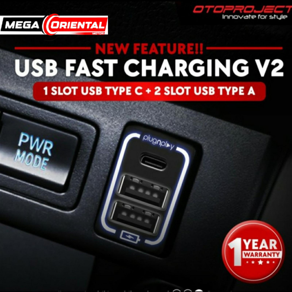 Otoproject Usb Charger Mobil All Type | Charger USB Mobil