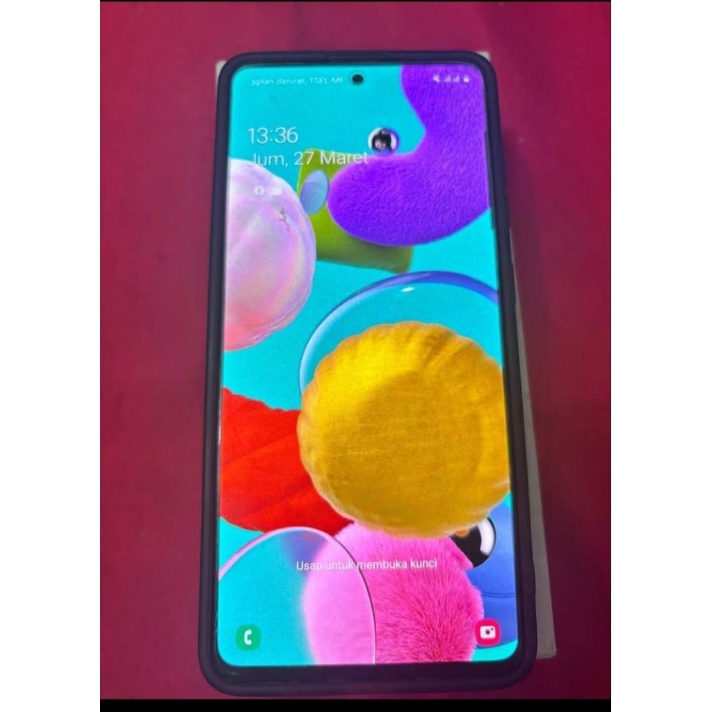 lcd copotan Samsung a51 ori