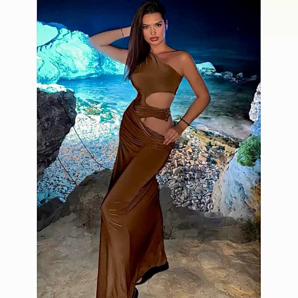 Dress Party Wanita Sexy Dress Baju Pantai Beachwear Bali Impor D1085