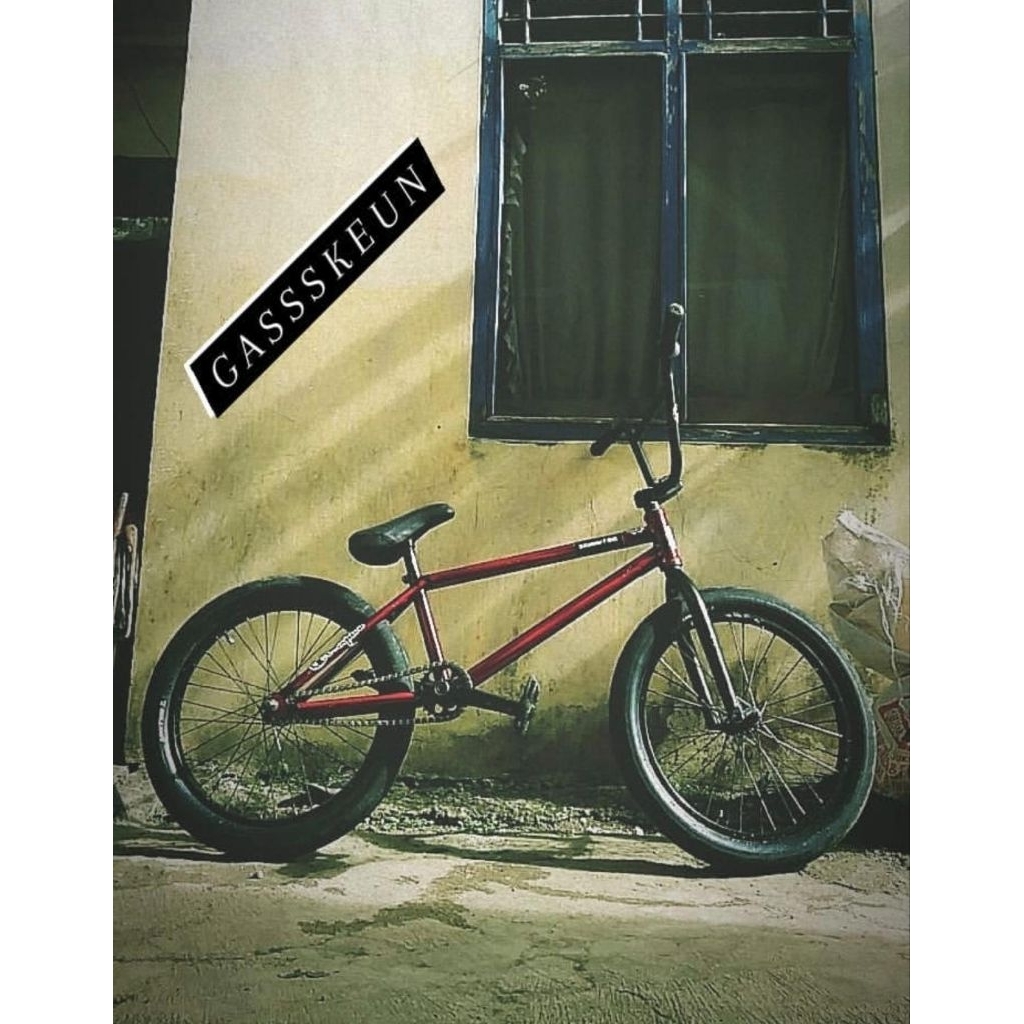 sepeda bmx fullbike second