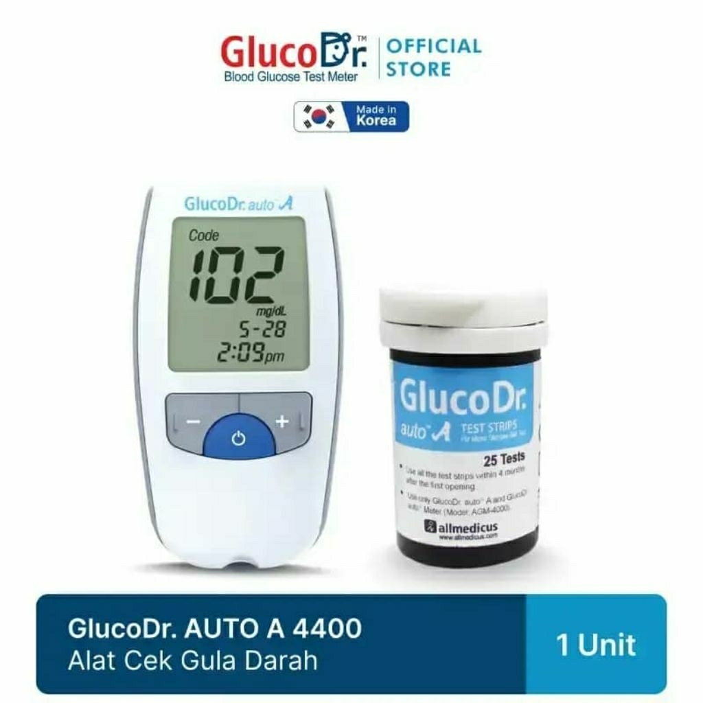 Alat Ukur Cek Gula Darah - GlucoDr Auto AGM 4000