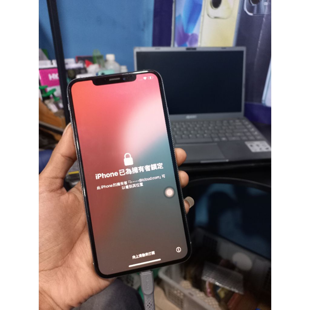 IPHONE XS MAX LOCK ICLOUD