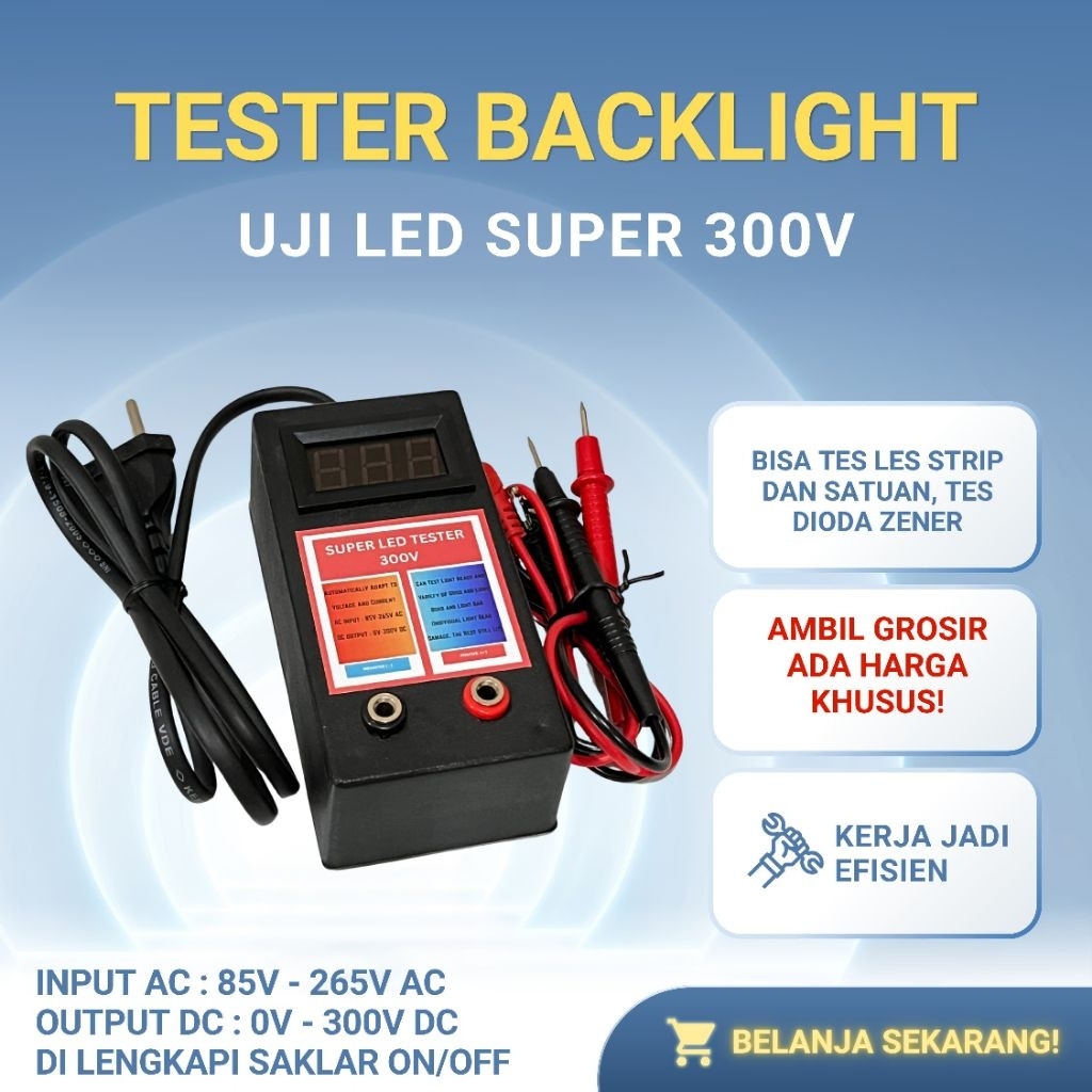 alat tester lampu LED Backlight TV 300V