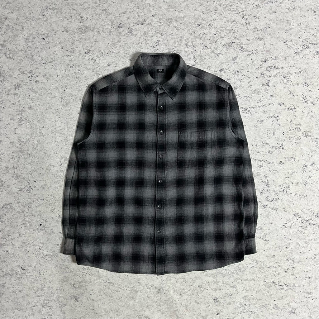Kemeja Flanel Veterano Uniqlo Veterano Flannel Shirt