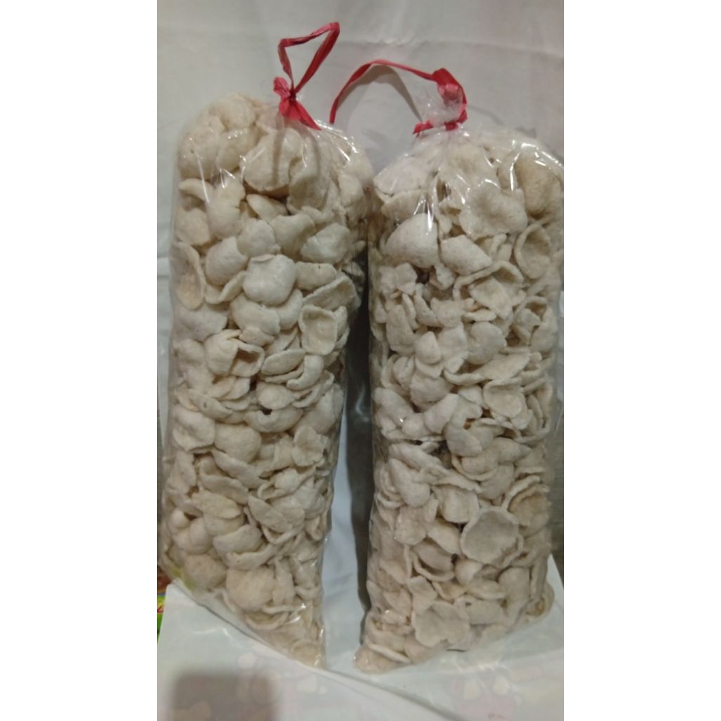 krupuk goreng pasir rasa bawang