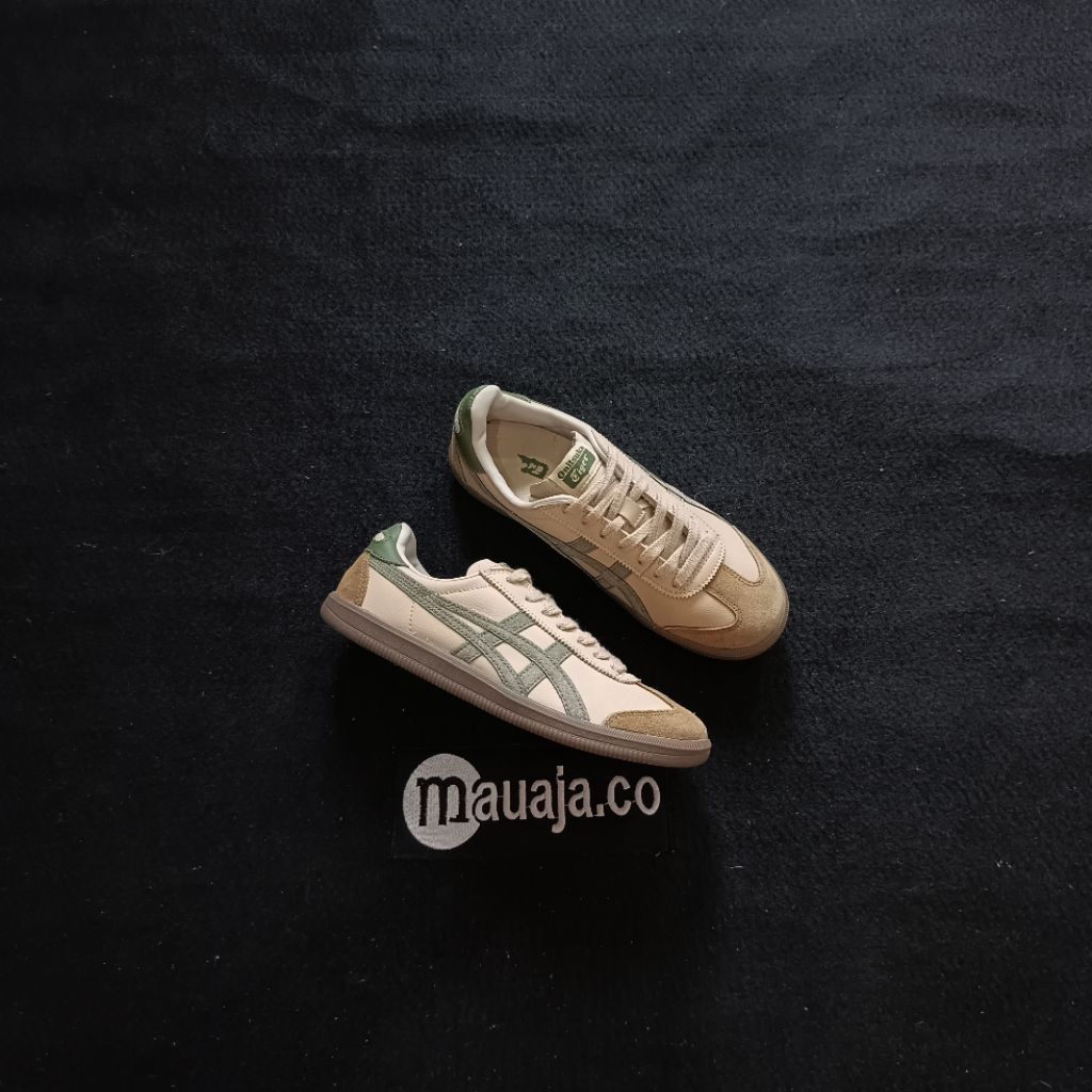 Onitsuka Tiger Tokuten Beige Green Zaitun