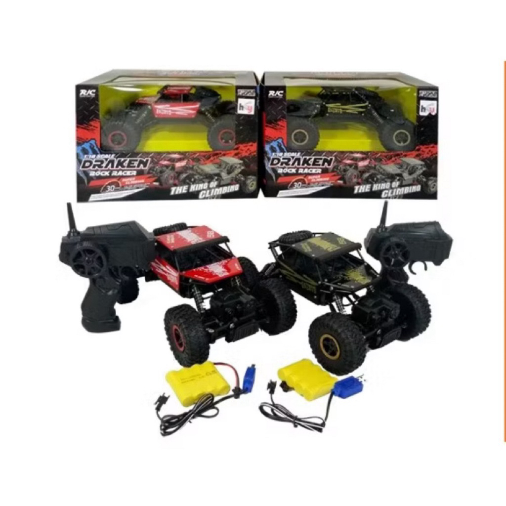 Mainan Anak Remote Control RC 4WD DrakenRock Racer The King Of Climbing off-road mainana anak