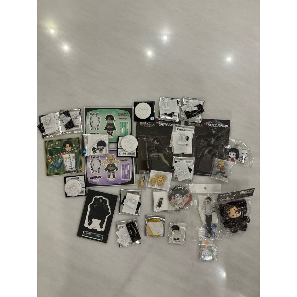 Tokyo Ghoul Jujutsu Kaisen Shingeki no Kyojin Attack on titan Chainsaw man Banana Fish Original Japa