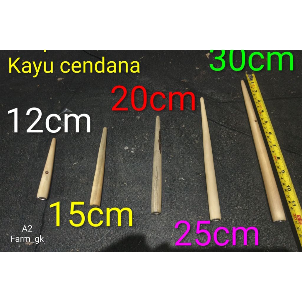 once kayu cendana 15cm