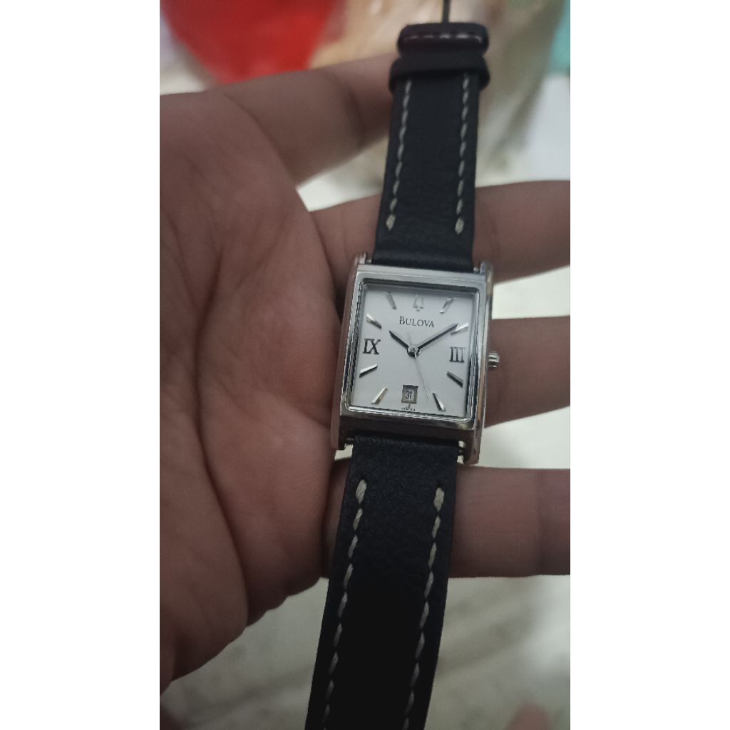 Bulova Swiss Tank Quartz Vintage