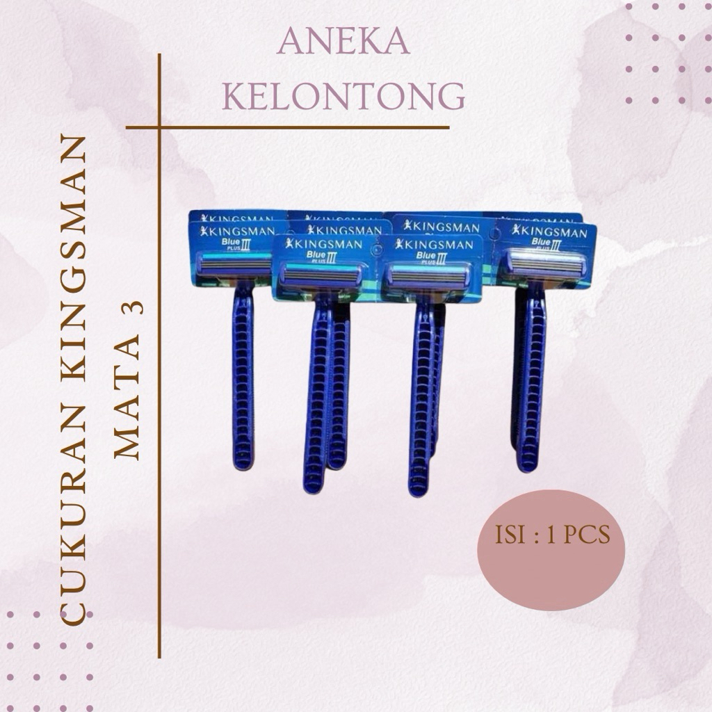 [ 1 PCS ] CUKURAN KINGSMAN MATA 3 / ALAT CUKUR MURAH
