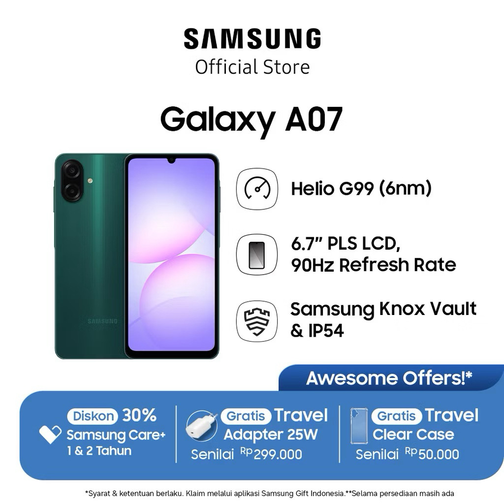 SAMSUNG GALAXY A07 SECOND MULUS
