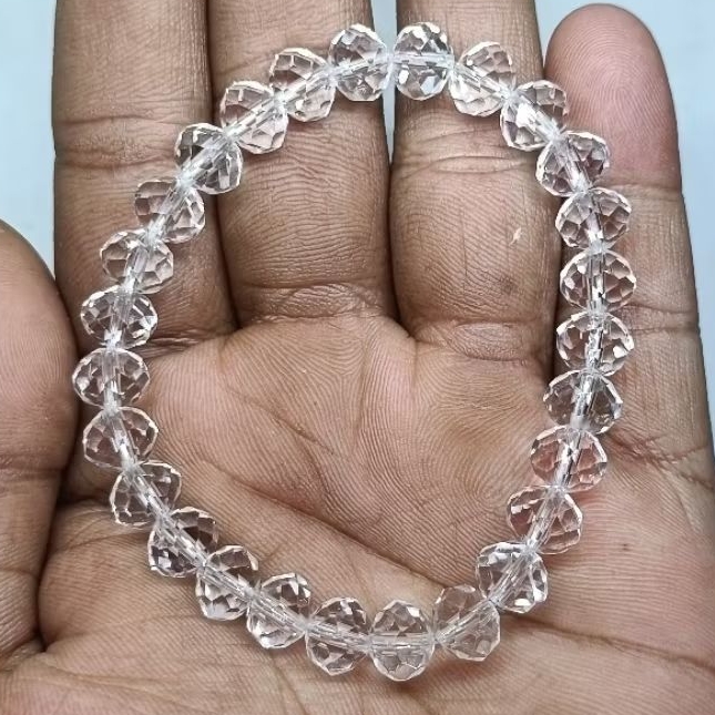 Gelang Batu akik Kinyang Air Cutting 8 mm