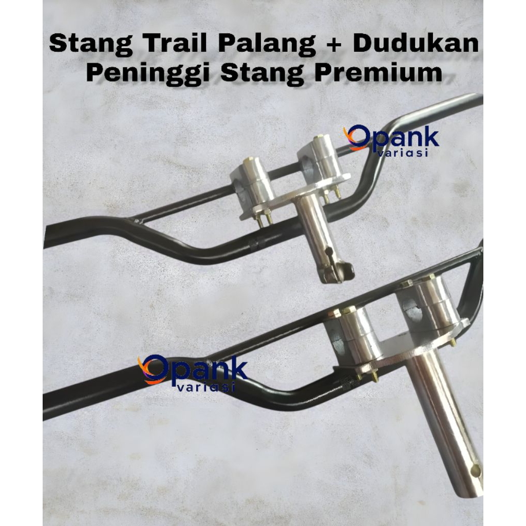 Stang Trail Palang dan Dudukan Peninggi Stang Croom