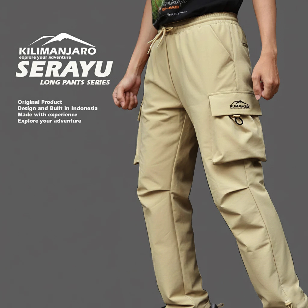 Celana Gunung Kilimanjaro Serayu - Celana Panjang Outdoor Kilimanjaro