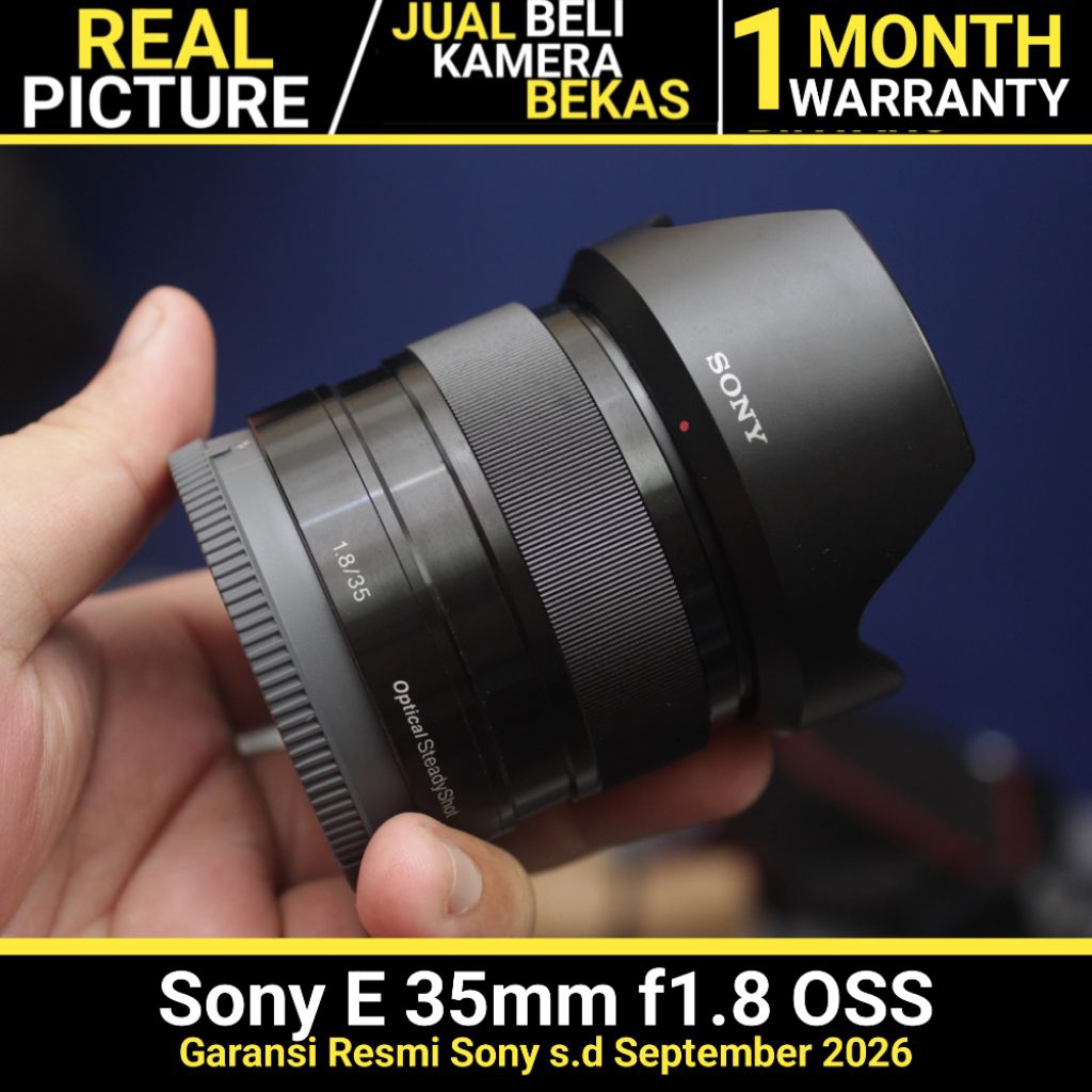 Sony 35mm f1.8 OSS E Mount BEKAS