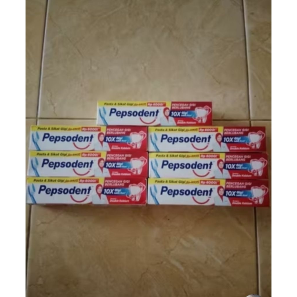 Pepsodent Pasta Gigi 72g + Sikat Gigi Pepsodent gratis sikat gigi