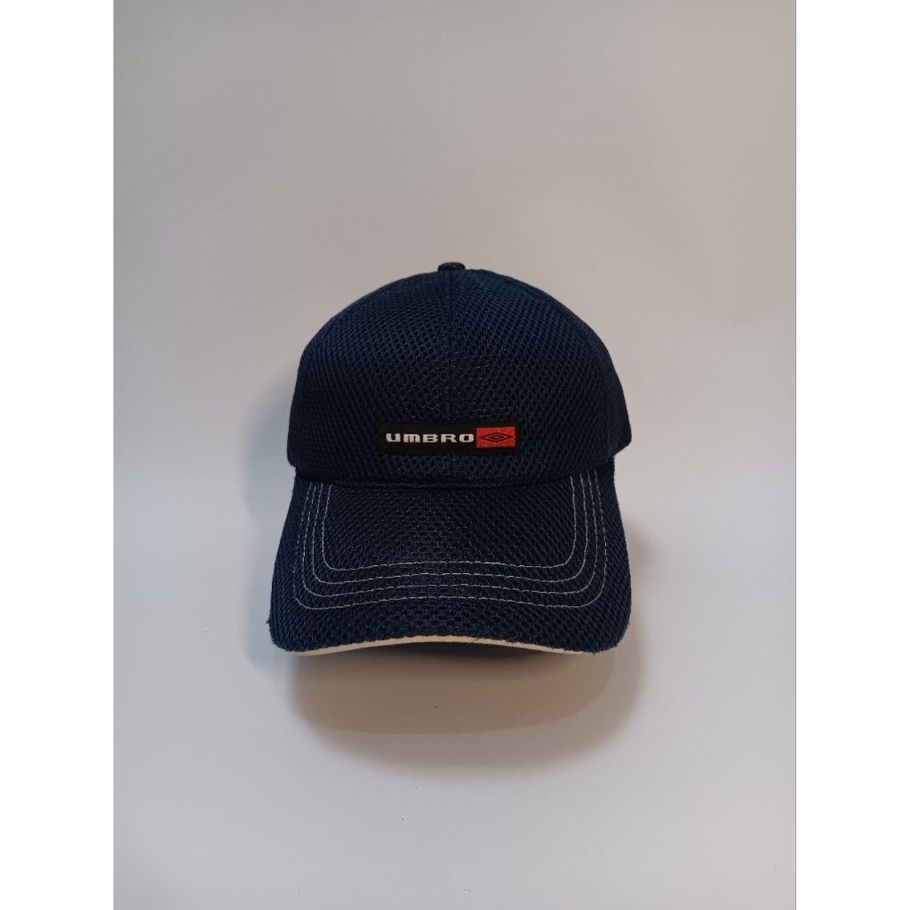 Topi lari padel UMBRO mesh sport cap original preloved