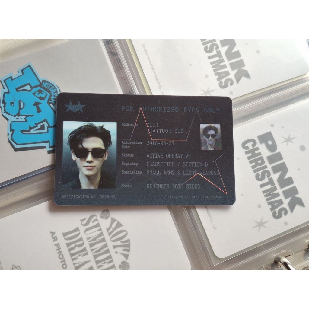 ID CARD JAEMIN NCT JNJM EVIDENCE/SMART VER