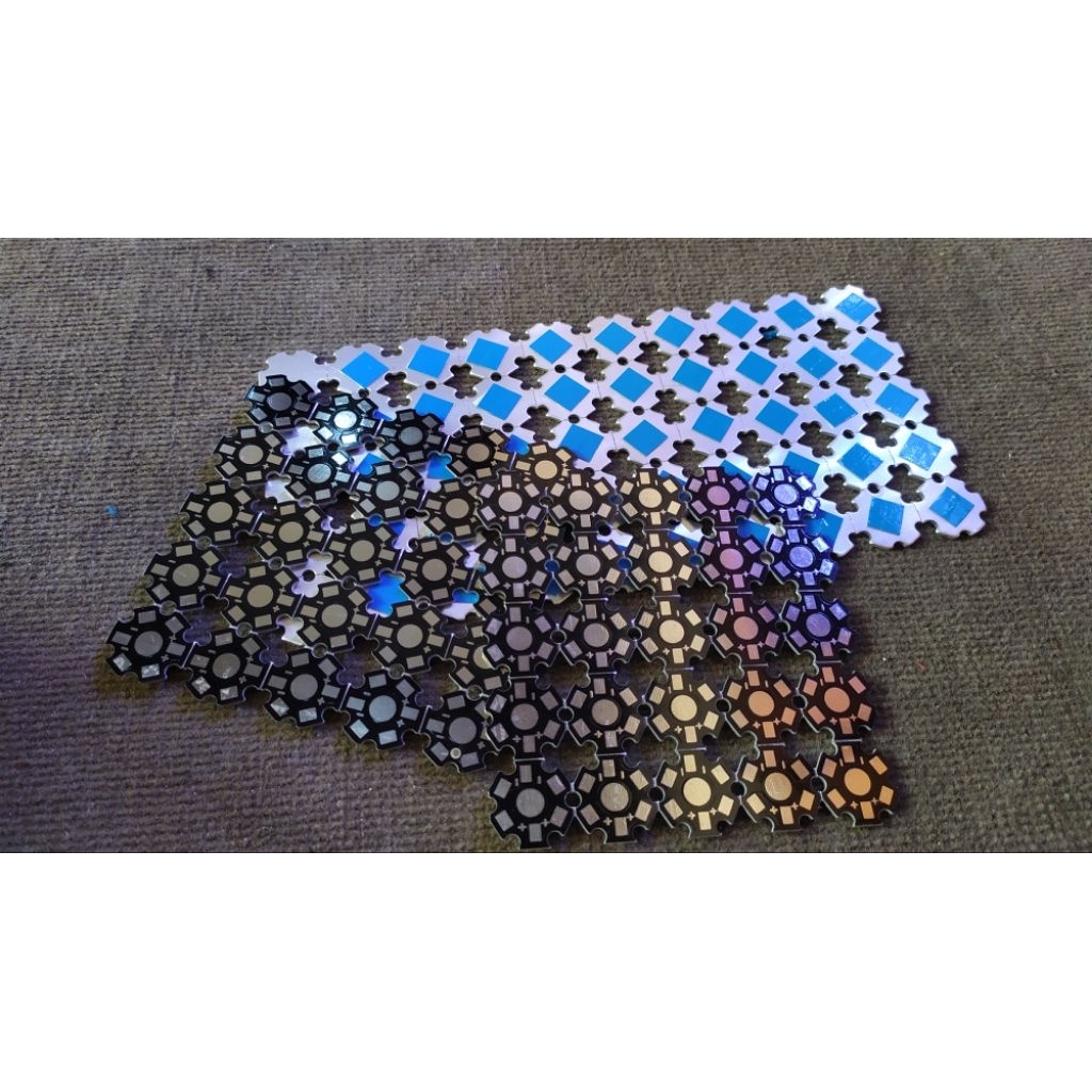 PCB STAR 1-3W Alumunium Hitam 20mm