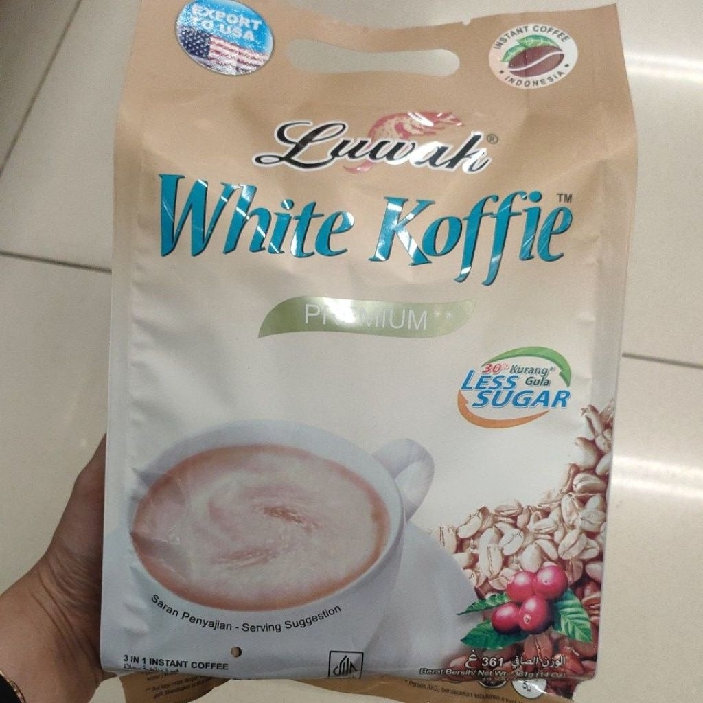Luwak White Koffie Less Sugar