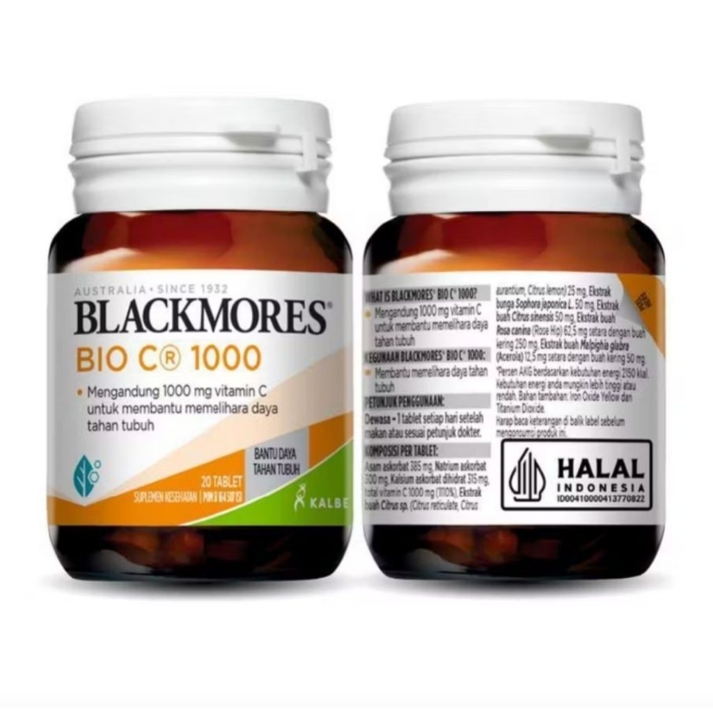 BLACKMORES BIO C 1000 20 TABLET BPOM