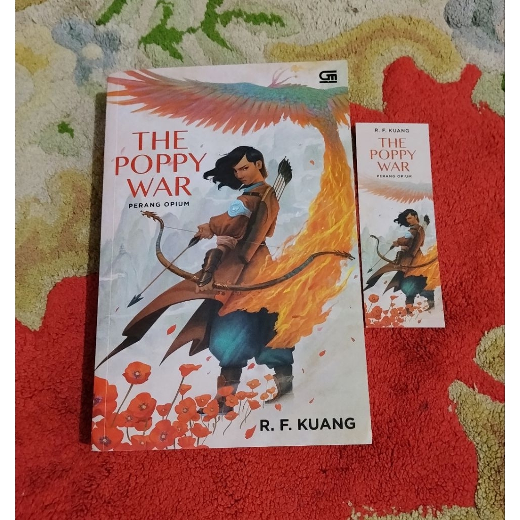 Novel R. F. Kuang "The Poppy War" 100%ORI preloved kondisi bagus koleksi pribadi