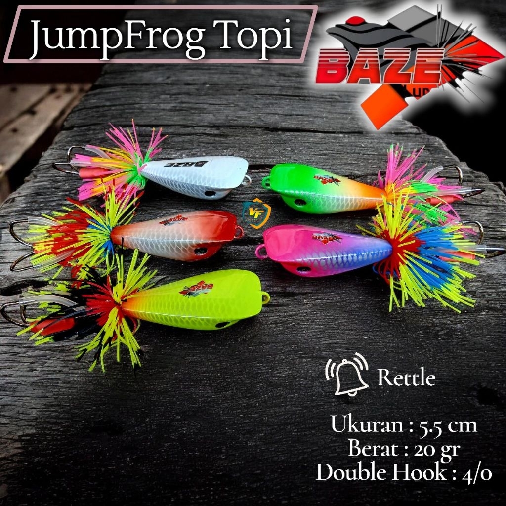 Jump Frog Baze Lure 5,5cm Topi & Semi Topi
