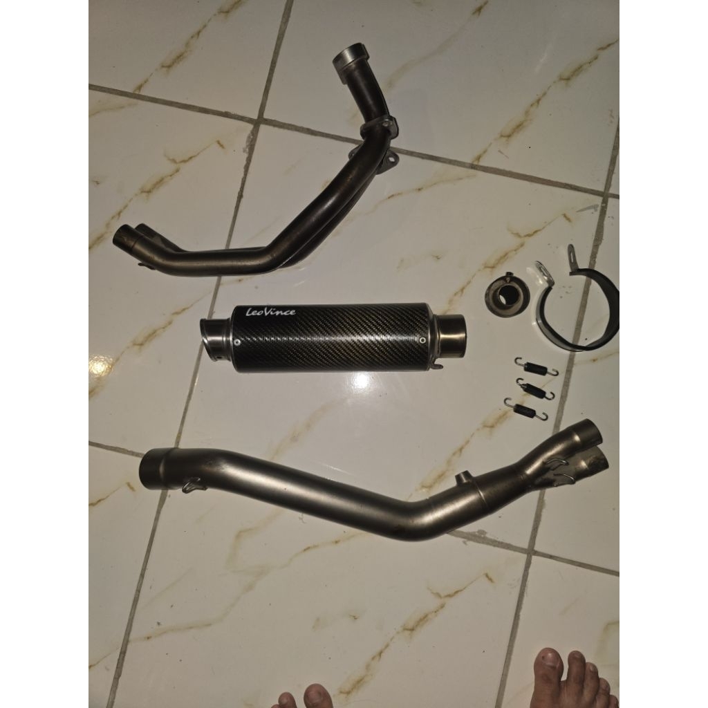 Leovince gp corsa matte fullsystem